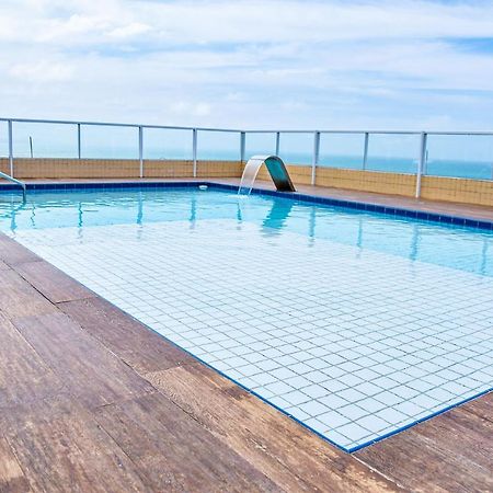 Apto C Wi-Fi A Beira-Mar Na Praia Jardim Real Sp Appartamento Praia Grande  Esterno foto