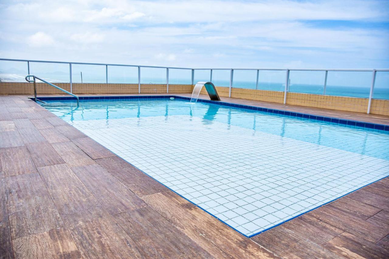 Apto C Wi-Fi A Beira-Mar Na Praia Jardim Real Sp Appartamento Praia Grande  Esterno foto